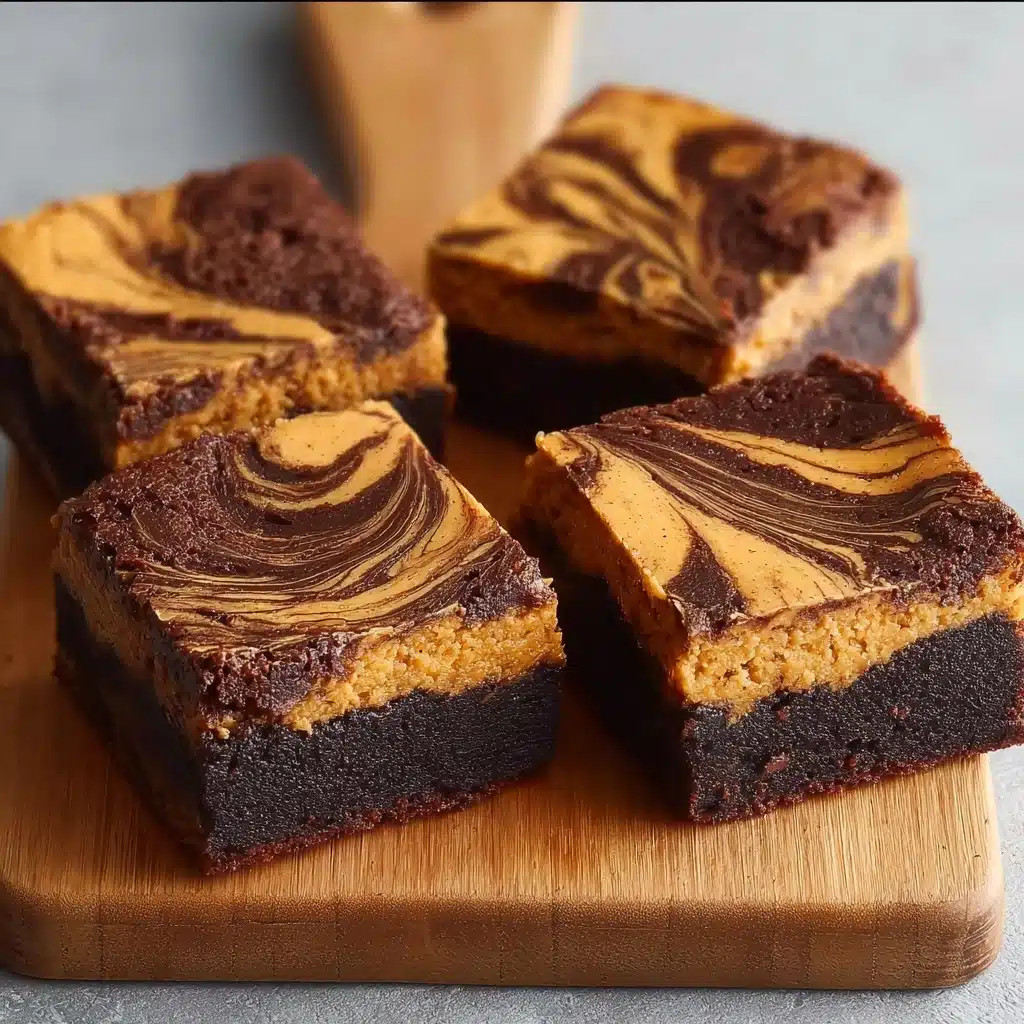 Spiced Pumpkin Cream Cheese Brownies Recipe