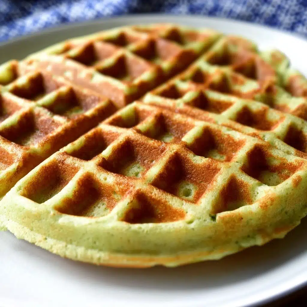 Pandan Waffles Recipe
