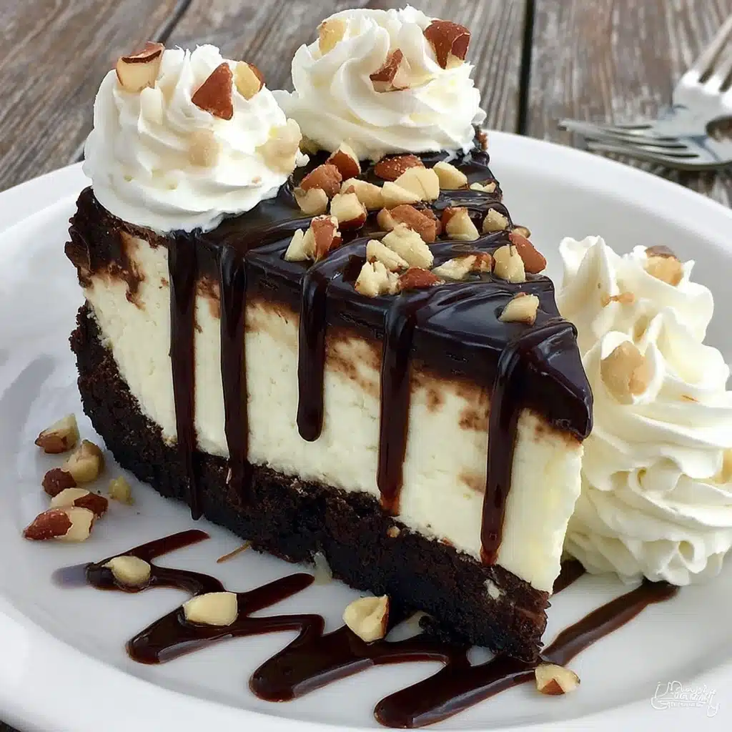 Hot Fudge Sundae Brownie Cheesecake Recipe