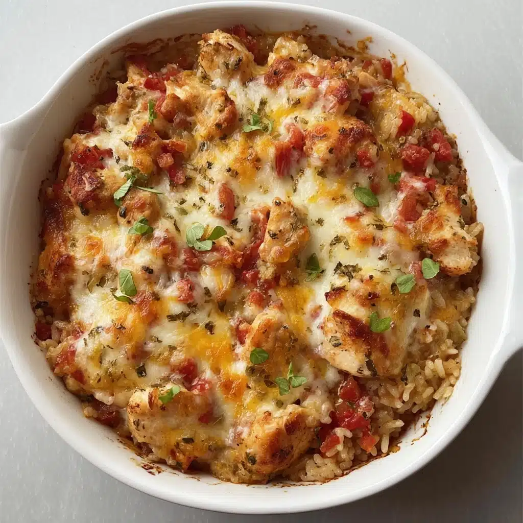 Mexican Chicken Rice Casserole Recipe for Two - Recipe Image
