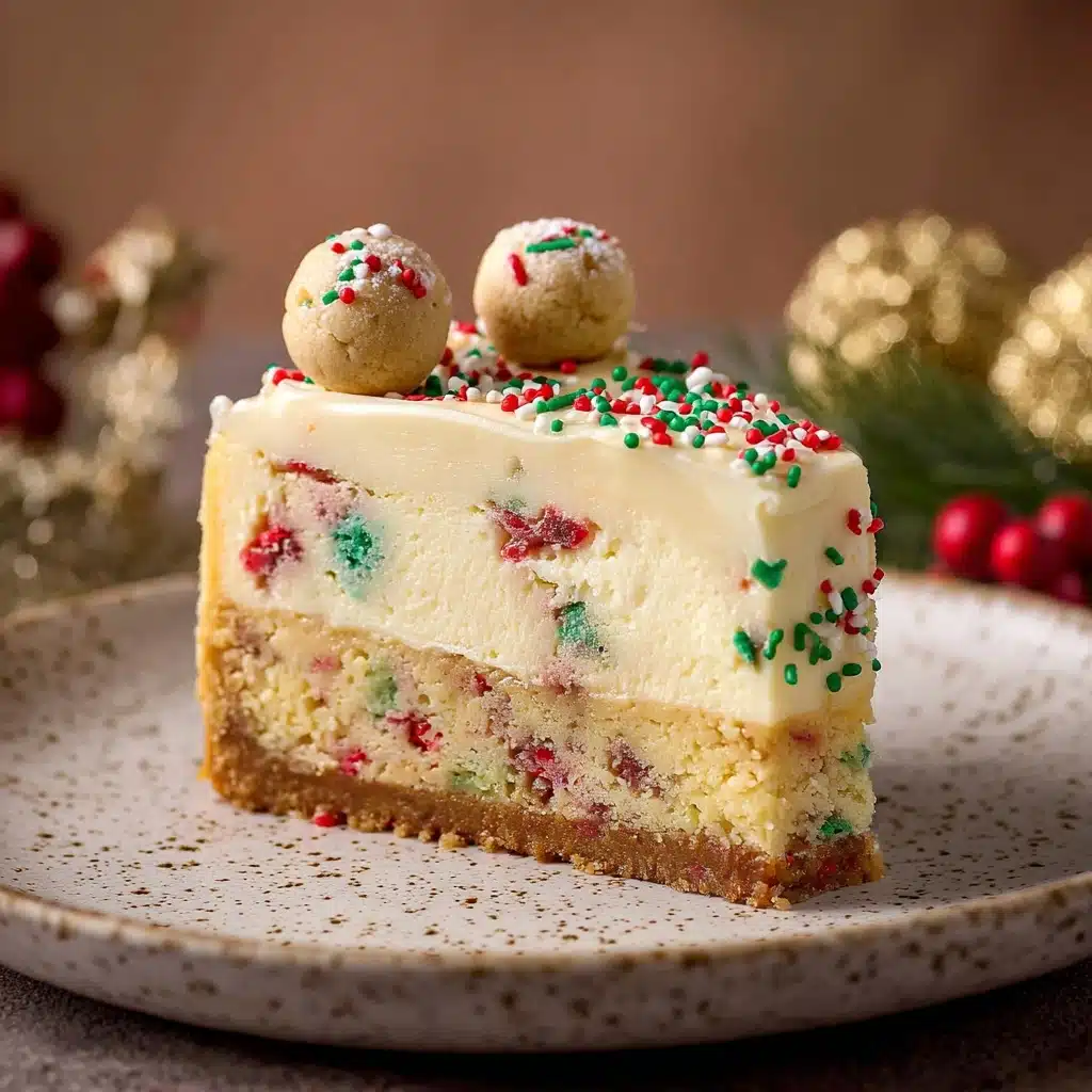 Sugar Cookie Cheesecake Recipe - Recipe Image