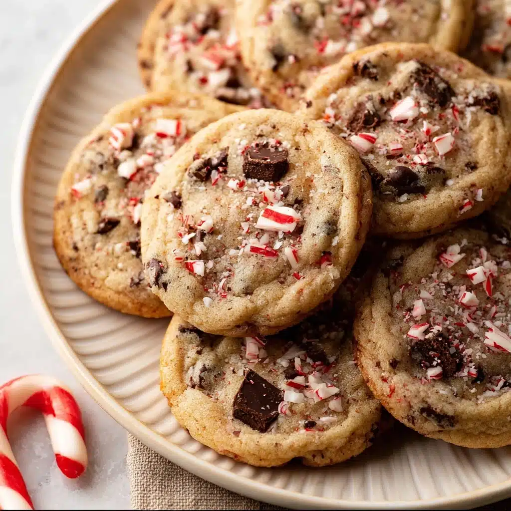 Peppermint Chocolate Chip CookiesIngredients Recipe