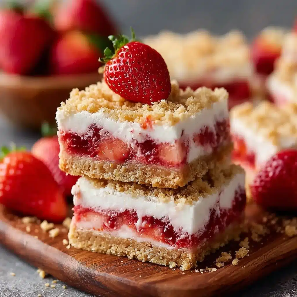 Strawberry Shortcake Bars Recipe - Recipe Image