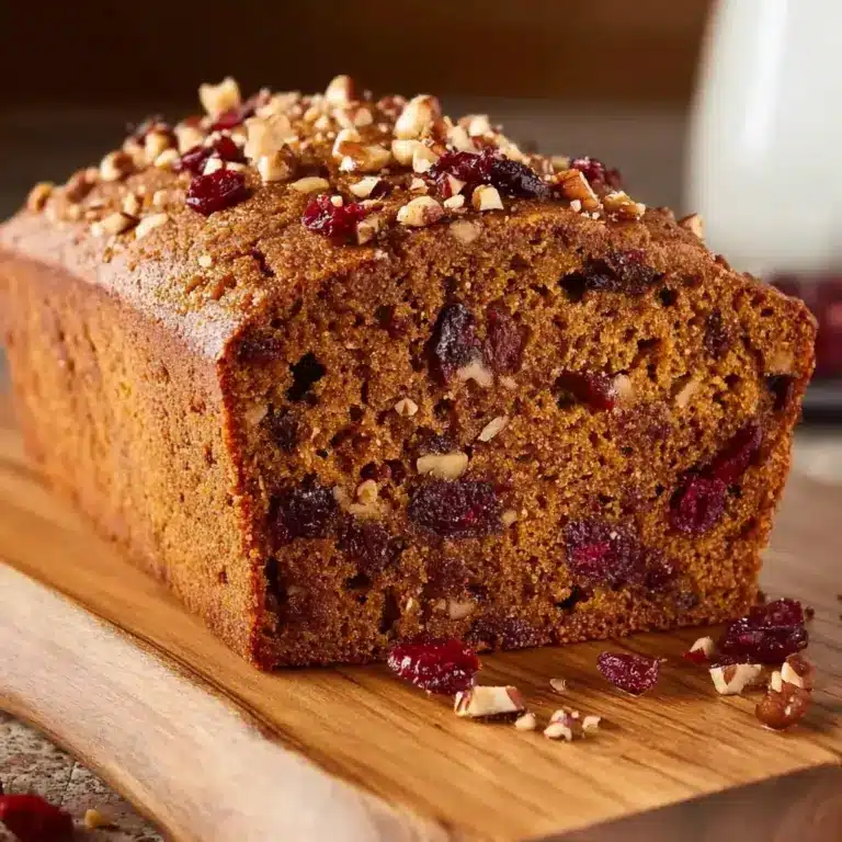 Cranberry Pumpkin Bread Recipe