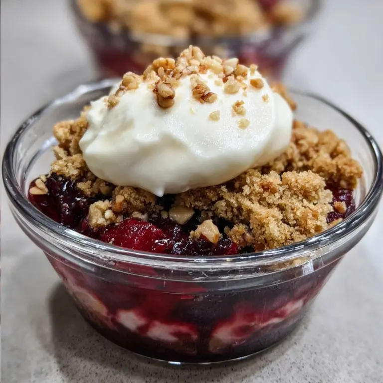 High Protein Breakfast Crumble Recipe