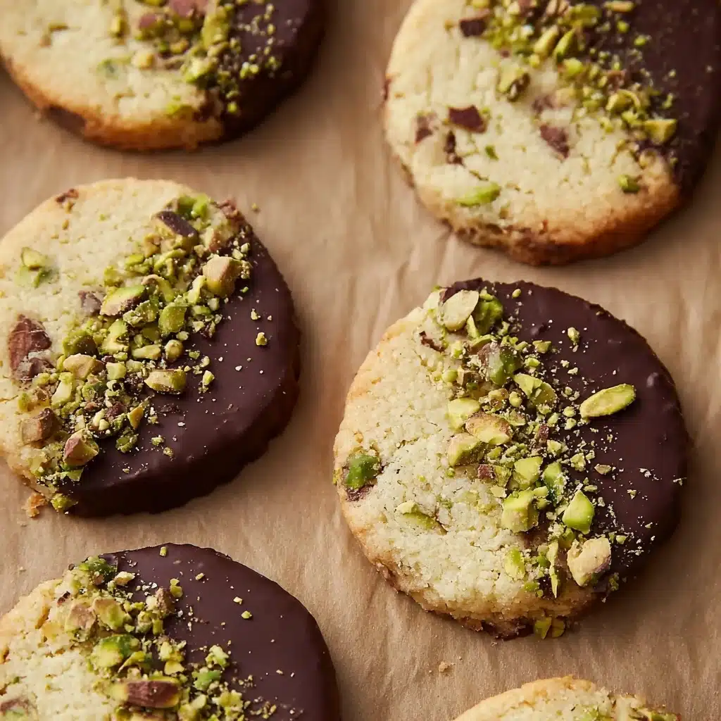 Pistachio Shortbread Cookies Recipe