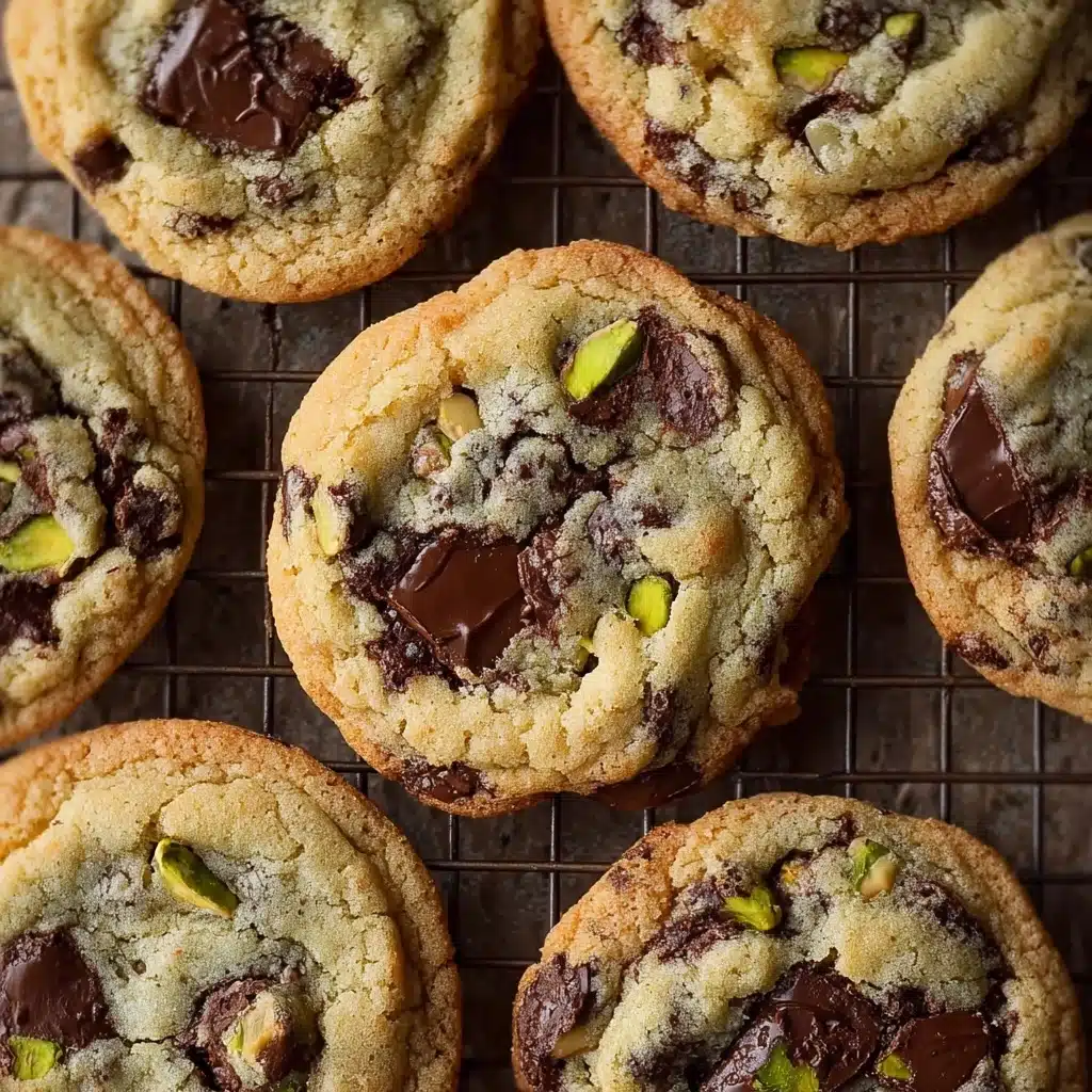 Pistachio Cream Chocolate Chip Cookies Recipe