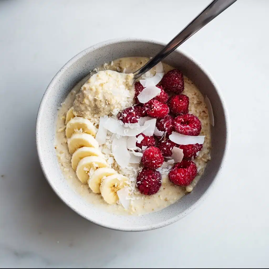 RASPBERRY COCONUT OVERNIGHT OATS Recipe - Recipe Image