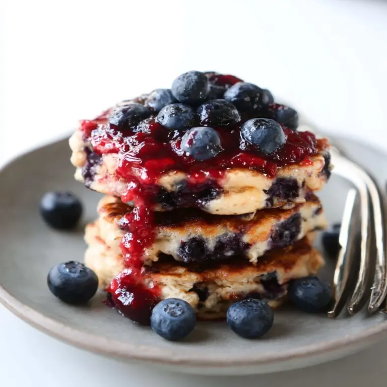 Blueberry Banana Pancakes Recipe