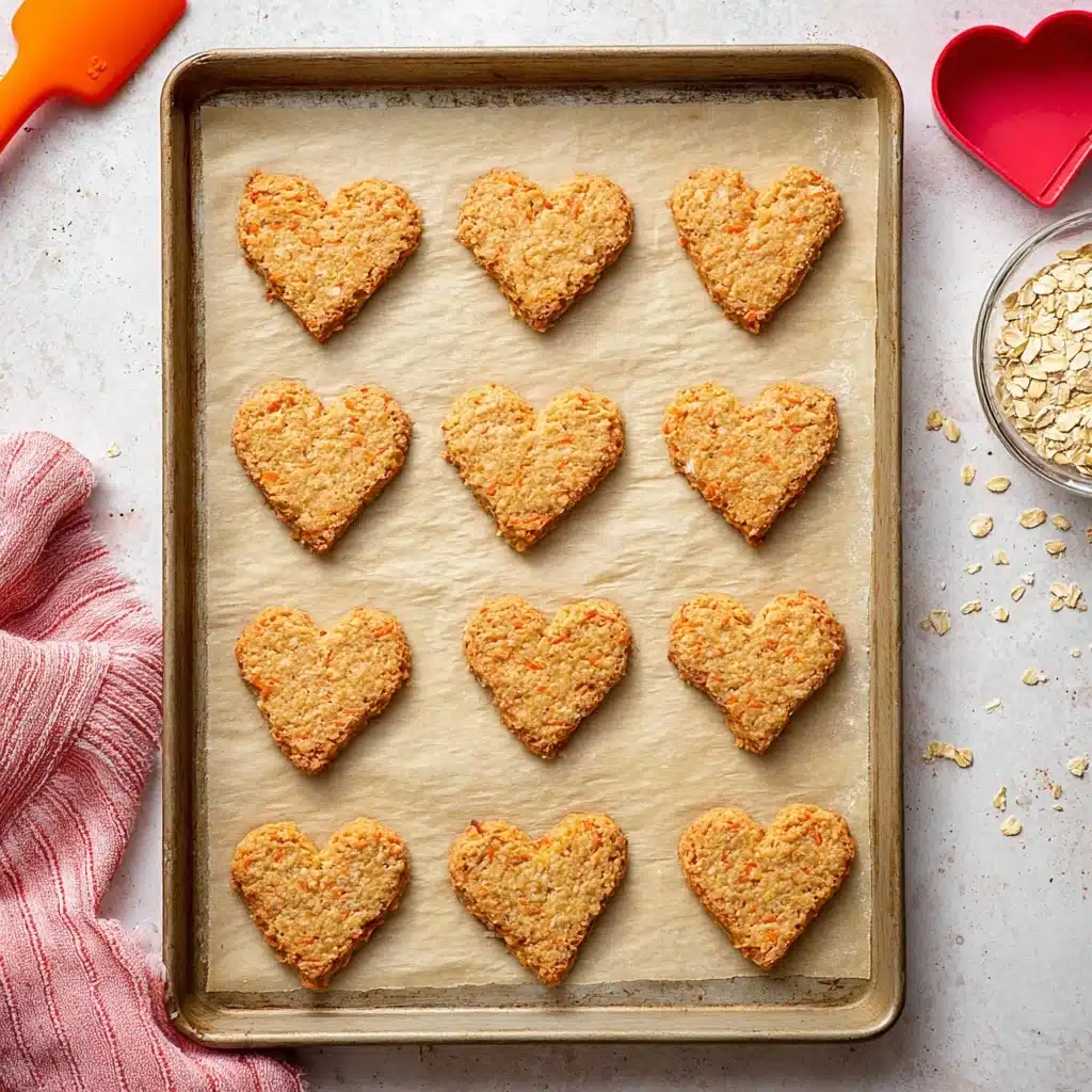 How to Make Apple Carrot Dog Biscuits Recipe - Recipe Image