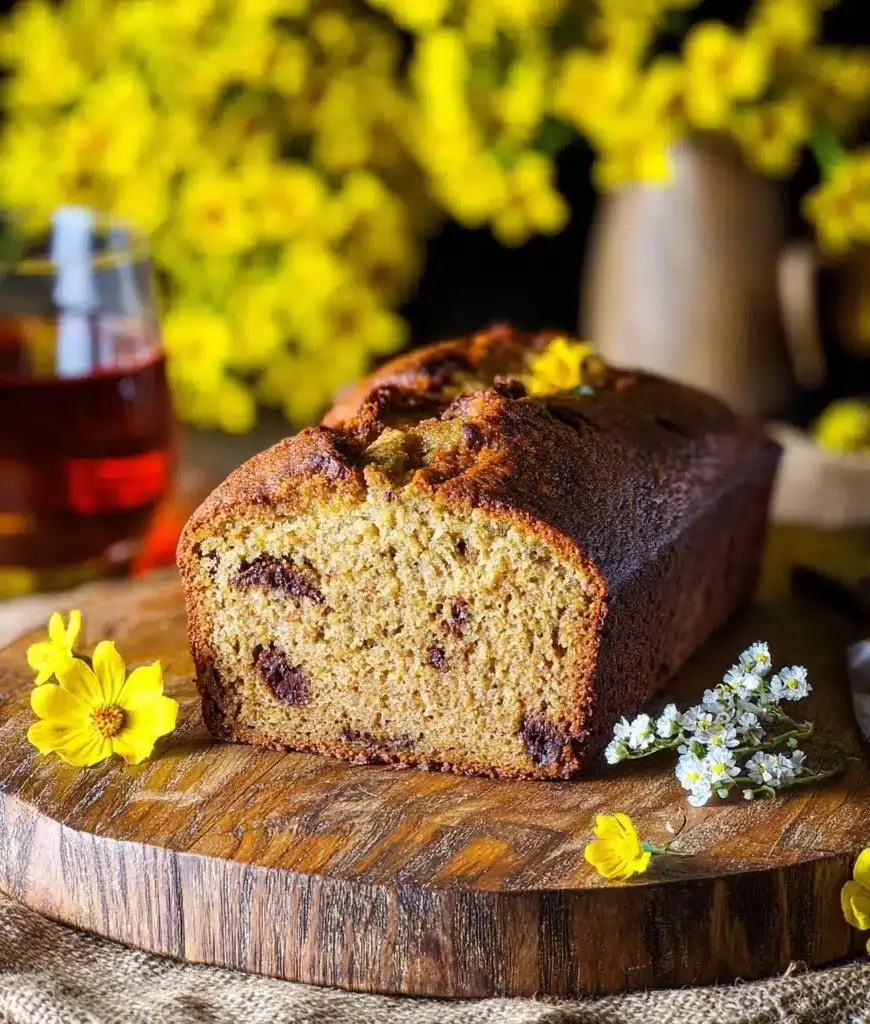 Maple-Bourbon Banana Bread Recipe