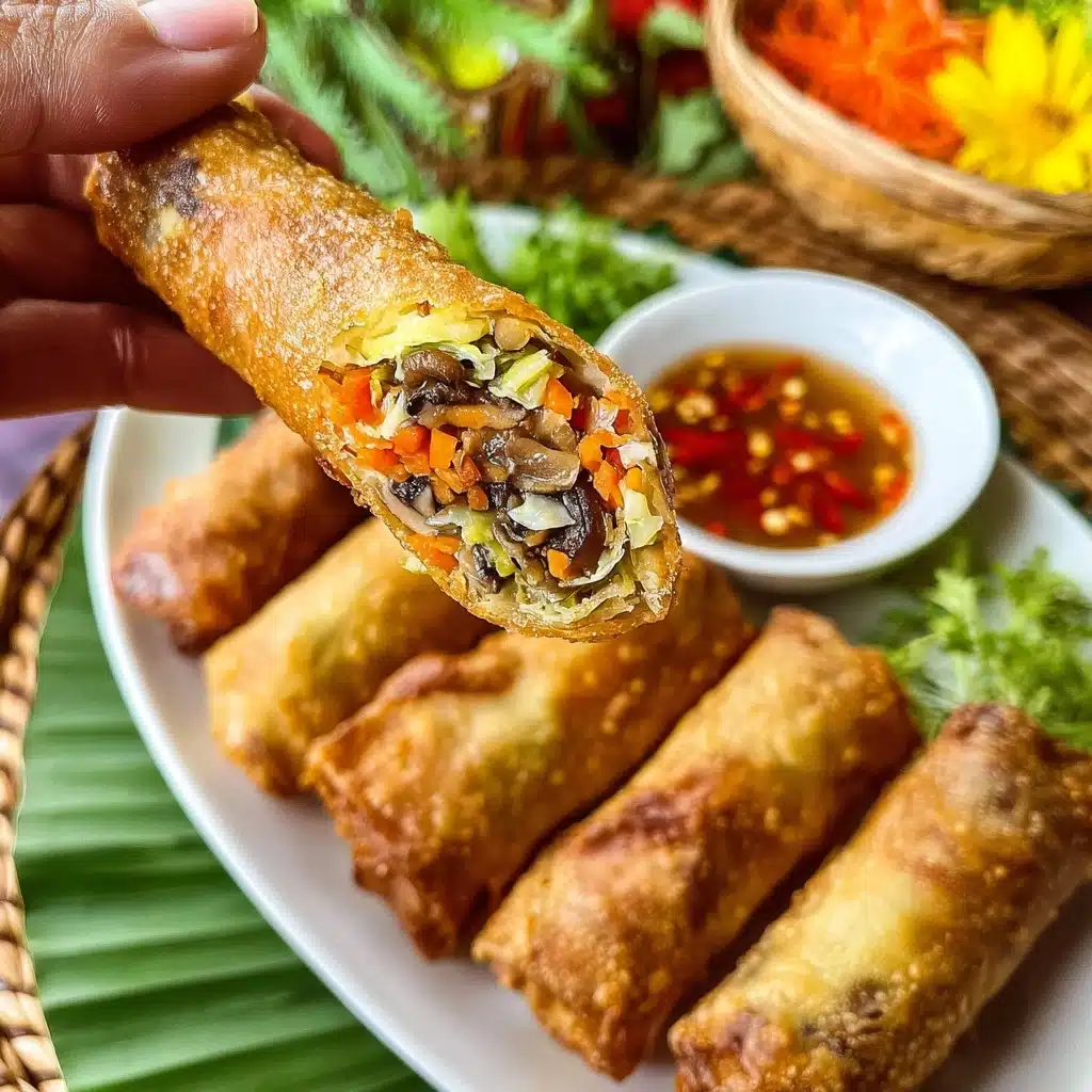 Thai Vegetable Spring Rolls Recipe - Recipe Image