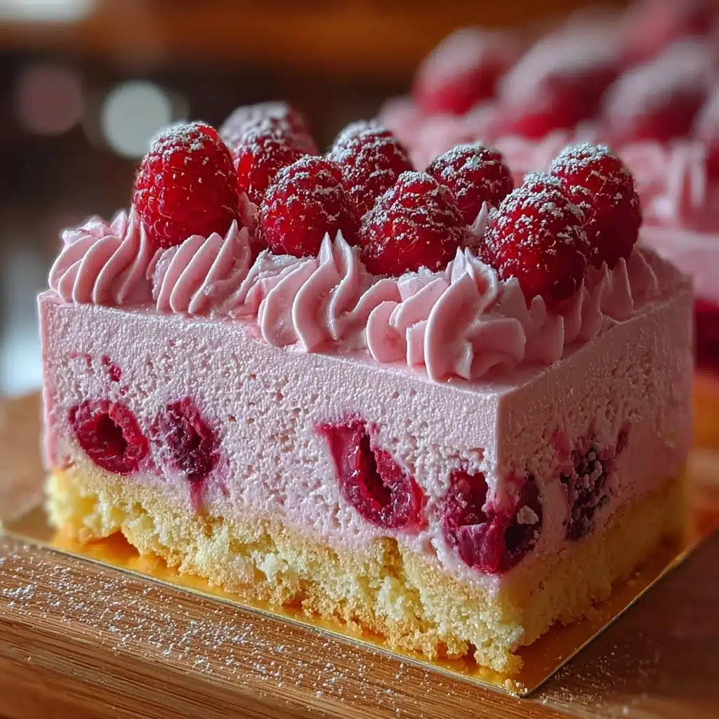 Pink Velvet Raspberry Cheesecake Recipe - Recipe Image