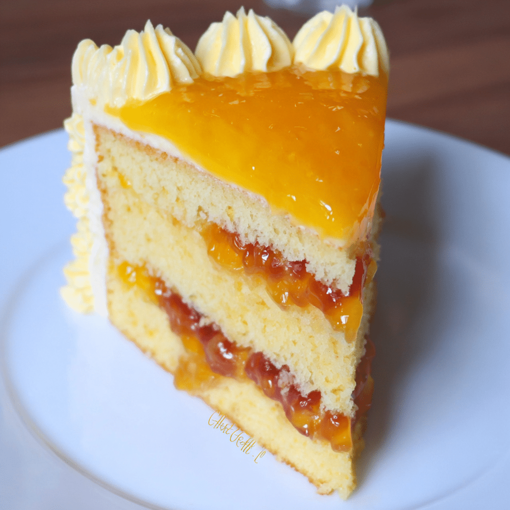 Easy Mango Cake Recipe - Recipe Image