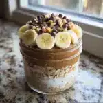 High-Protein Peanut Butter Overnight Oats Recipe