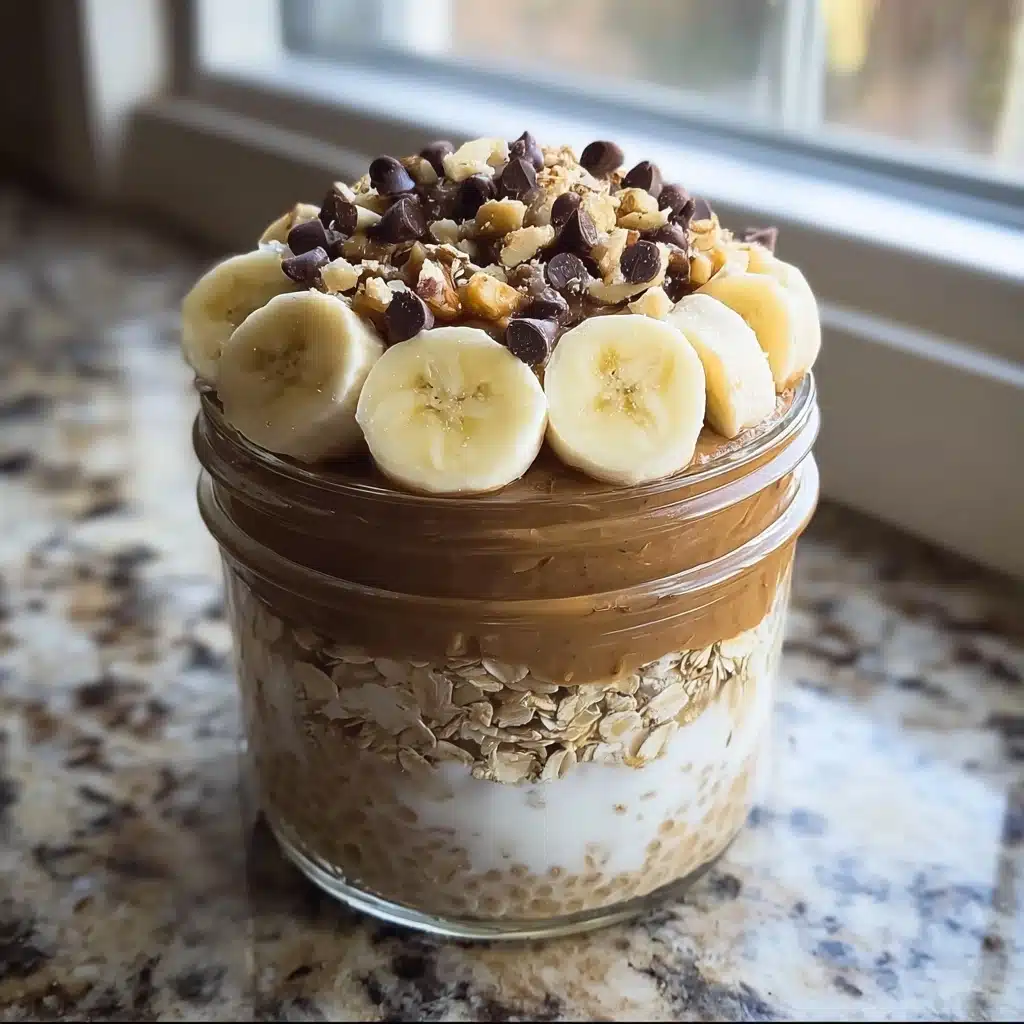 High-Protein Peanut Butter Overnight Oats Recipe