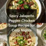 Spicy Jalapeño Popper Chicken Soup Recipe
