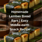 Lord of the Rings Lembas Bread Bars Recipe