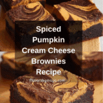Spiced Pumpkin Cream Cheese Brownies Recipe