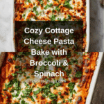 Healthy Cottage Cheese Pasta Bake With Veggies Recipe