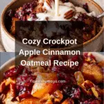 Crockpot Apple Cinnamon Oatmeal Recipe