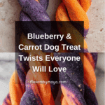 Blueberry & Carrot Twists for Dogs Recipe