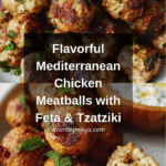 Mediterranean Chicken Meatballs Recipe