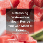 Watermelon Mochi Recipe