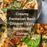 Creamy Parmesan Basil Chicken Recipe