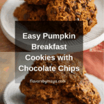 Pumpkin Breakfast Cookies Recipe