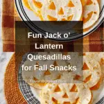 Jack o Lantern Quesadillas Recipe