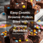 Healthy Cosmic Brownie Protein Bites Recipe