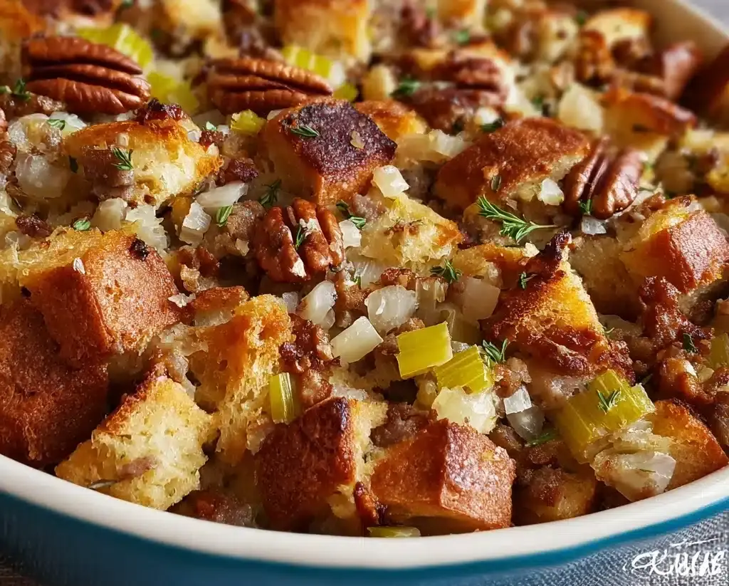 Sausage and Pear Stuffing Recipe