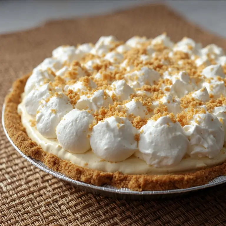 Amish Peanut Butter Cream Pie Recipe