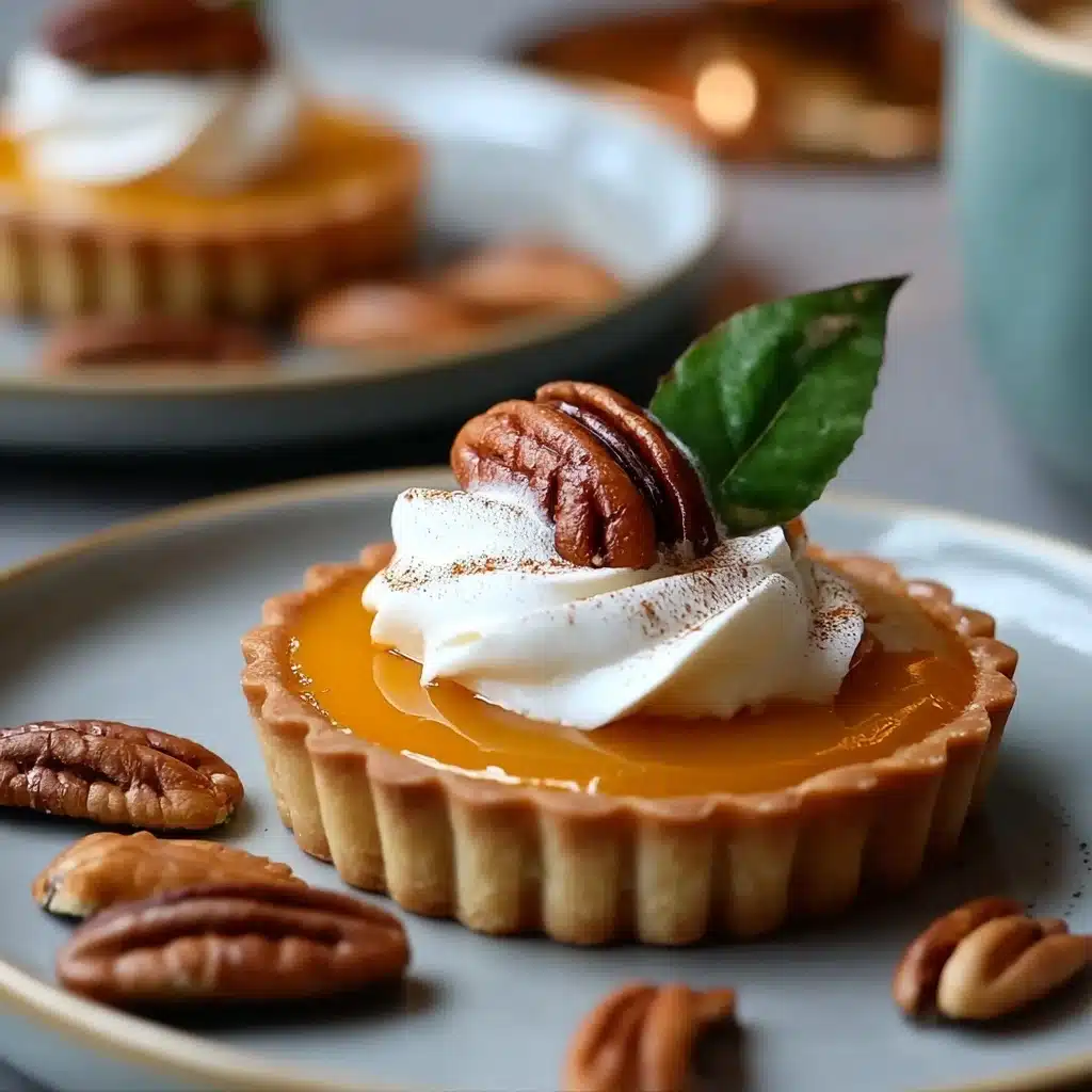 Pumpkin Spice Caramel Tarts Recipe - Recipe Image