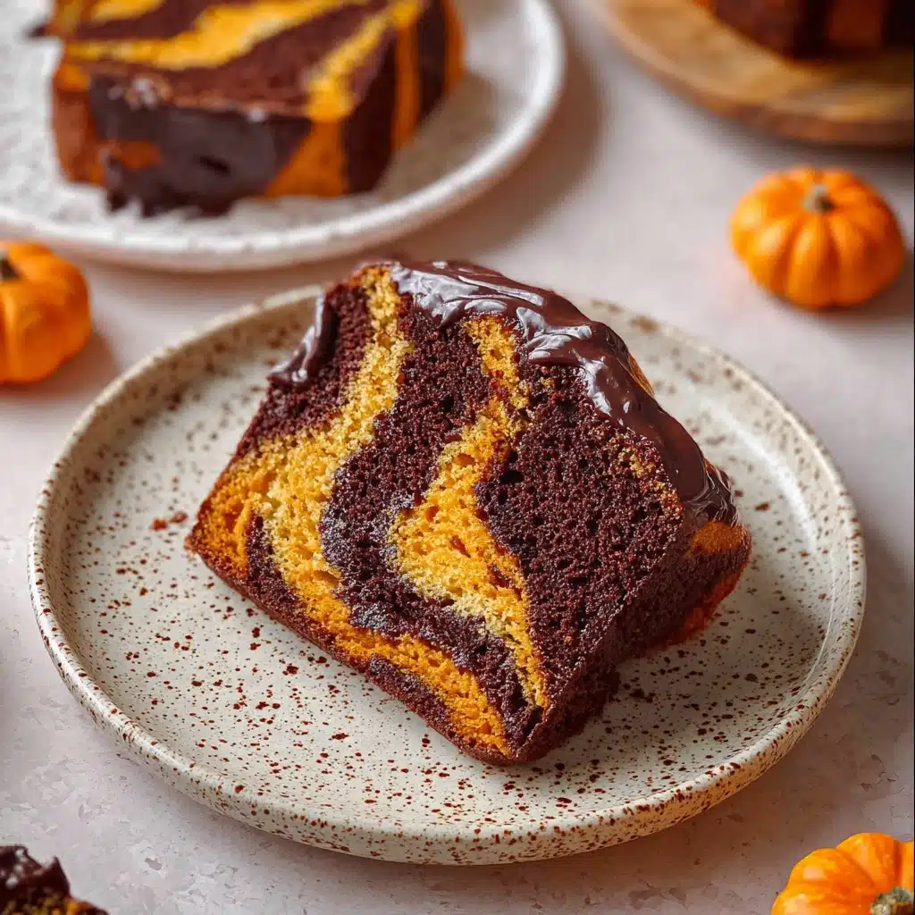 Pumpkin Marble Cake (vegan) Recipe - Recipe Image