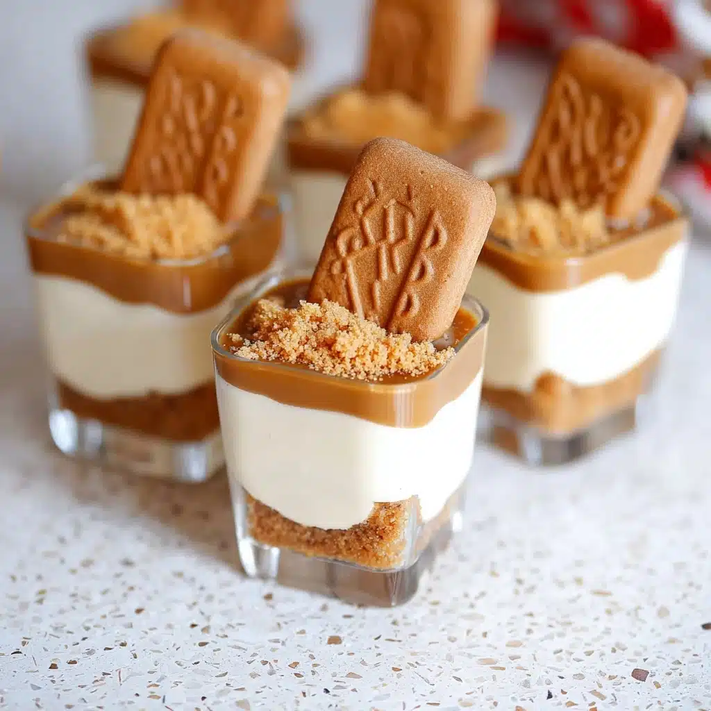 No Bake Lotus Biscoff Cheesecake Cups Recipe - Recipe Image