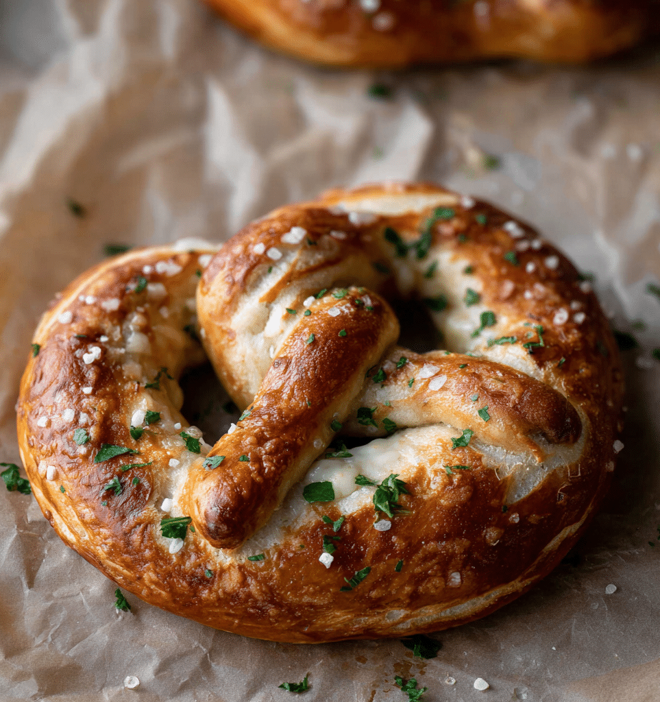 Spinach Artichoke Stuffed Pretzels Recipe