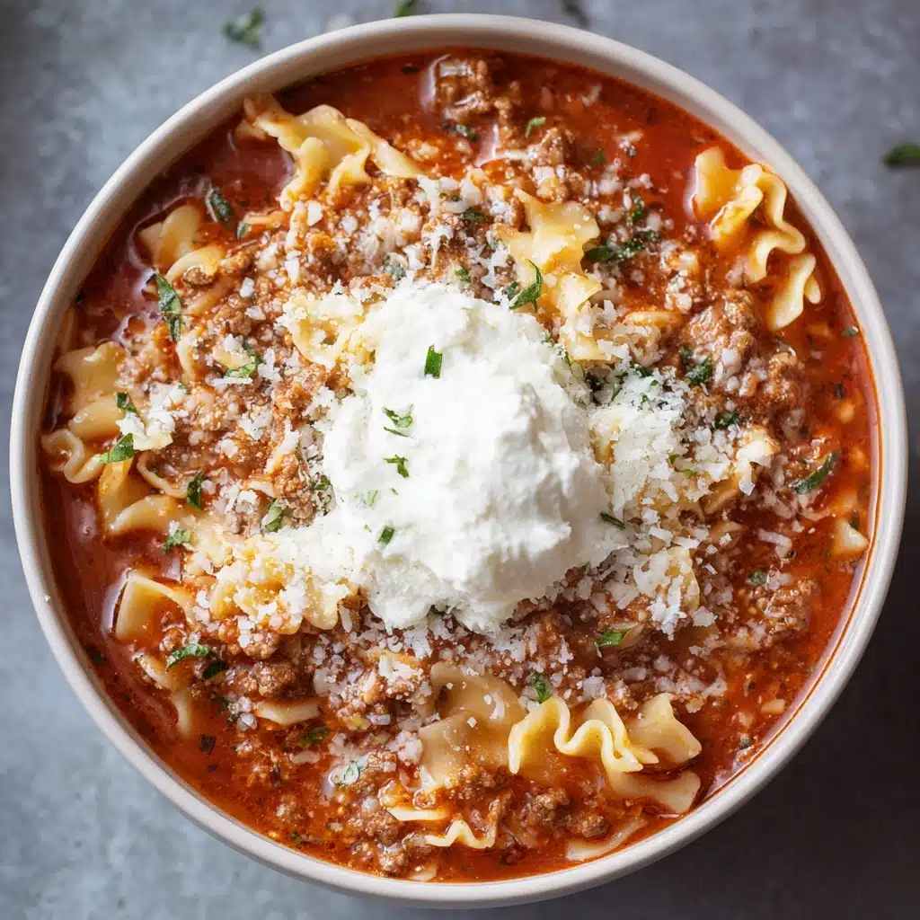 Easy Lasagna Soup Recipe