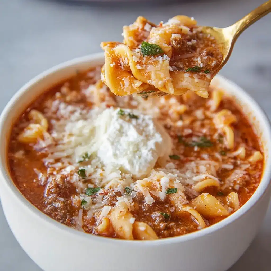 Easy Lasagna Soup Recipe - Recipe Image