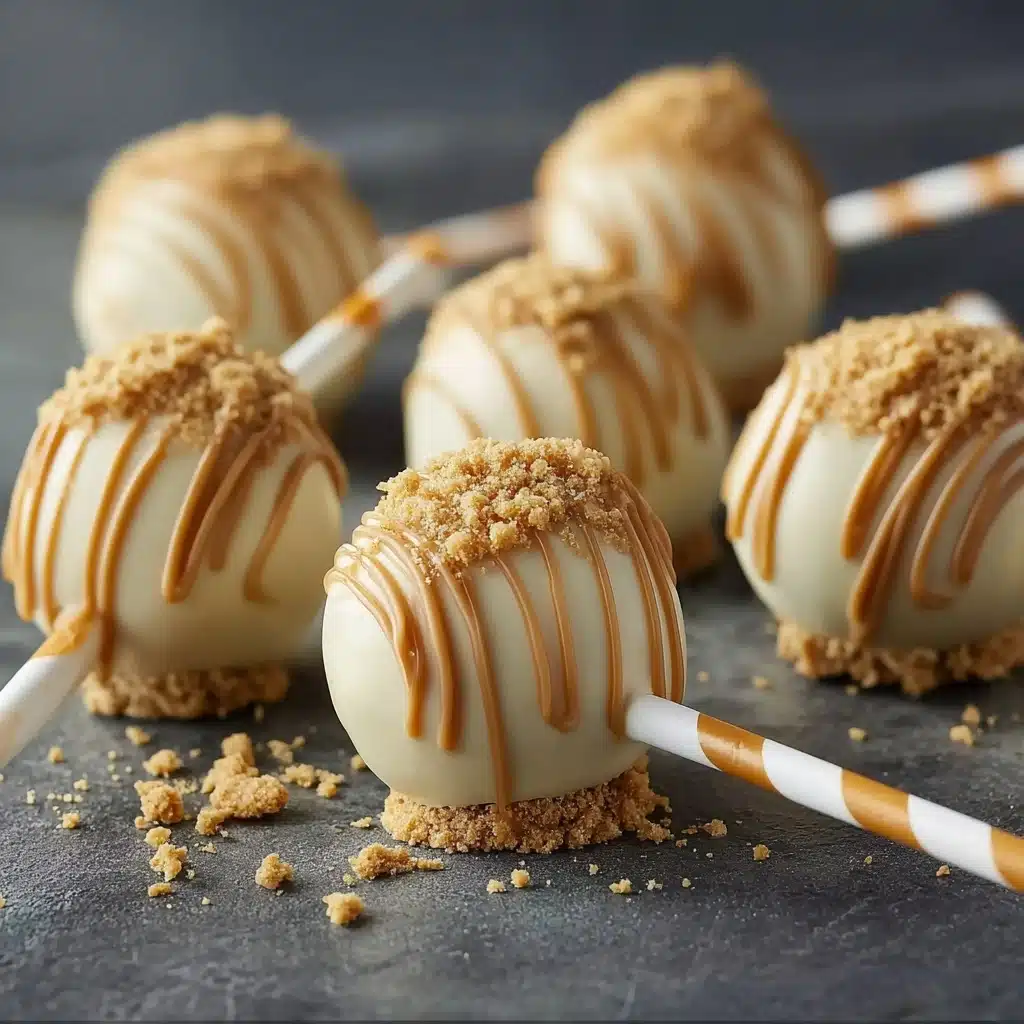 Harry Potter Butterbeer Cheesecake Pops Recipe - Recipe Image