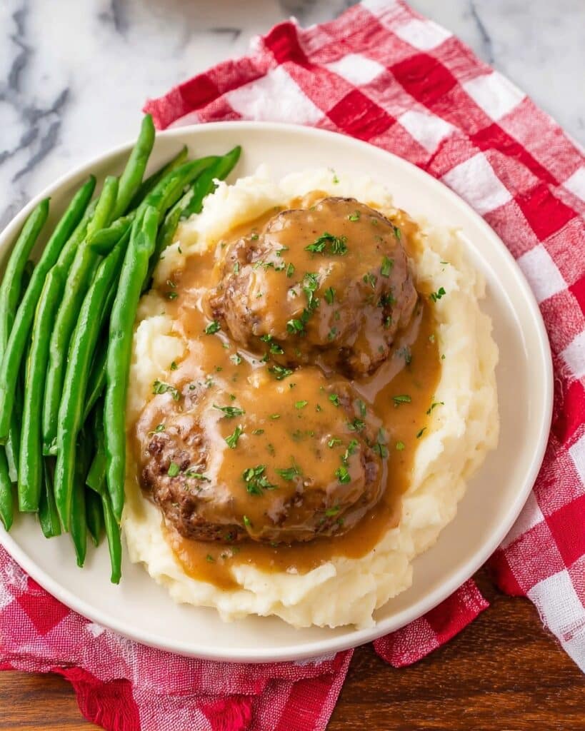 Slow Cooker Salisbury Steaks Recipe