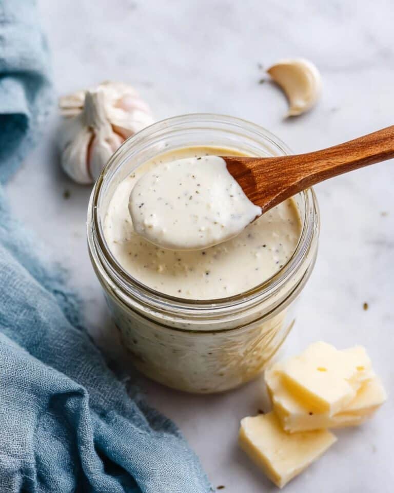 Garlic Parmesan Sauce Recipe