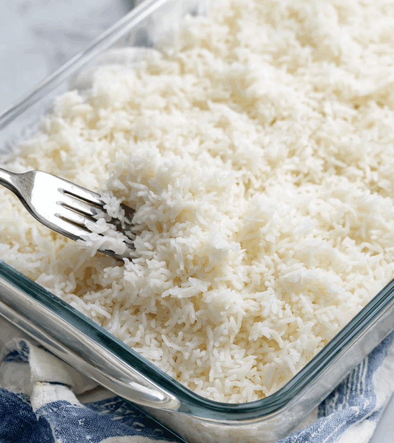 Oven Baked Rice Recipe