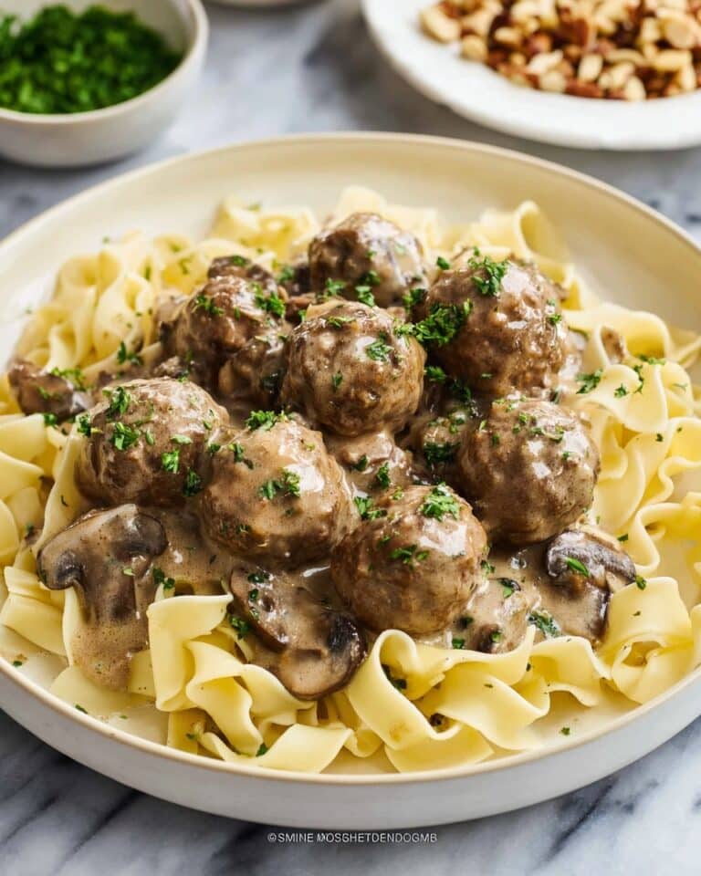 Meatball Stroganoff Recipe