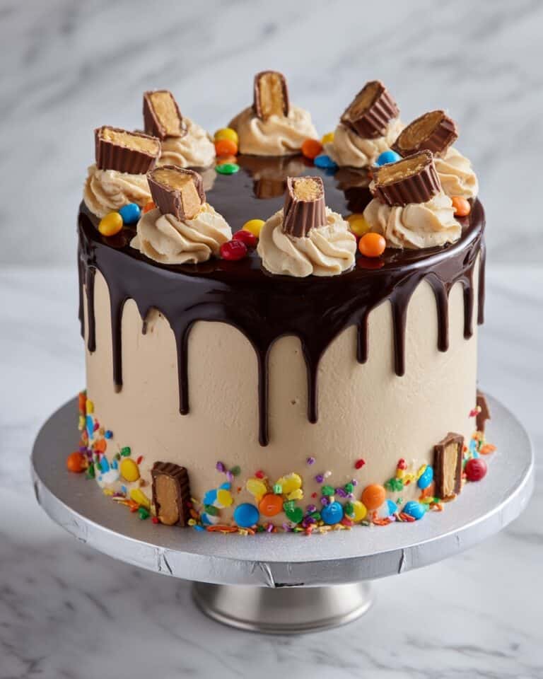 Reese’s Chocolate Peanut Butter Cake Recipe