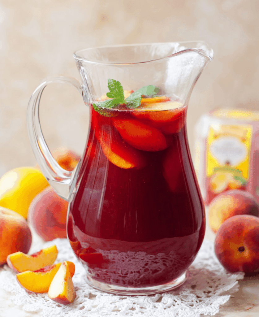 Peach Raspberry Iced Tea Recipe