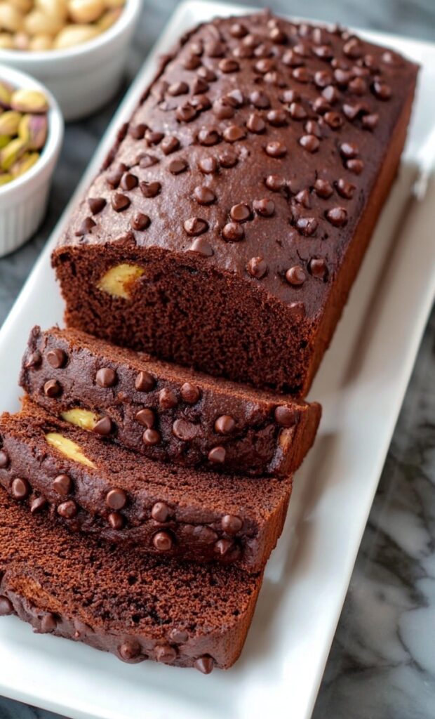 Eggless Chocolate Banana Cake Recipe