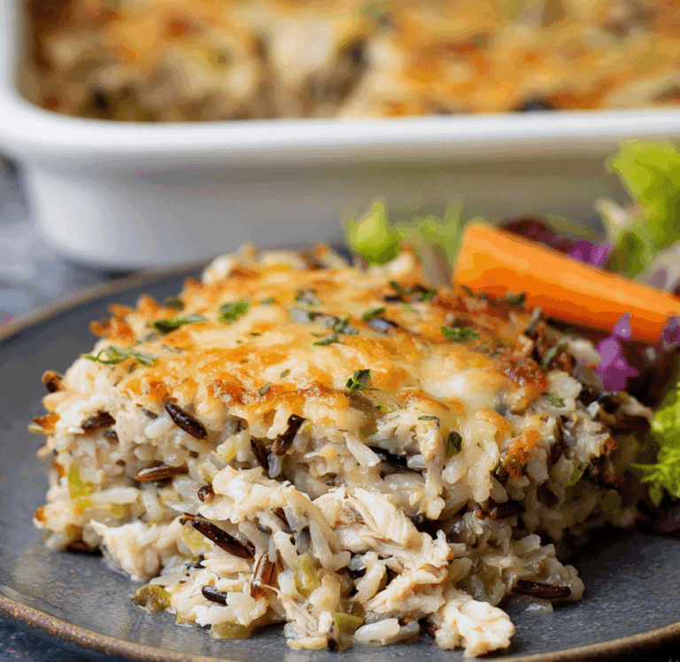 Chicken Wild Rice Casserole Recipe