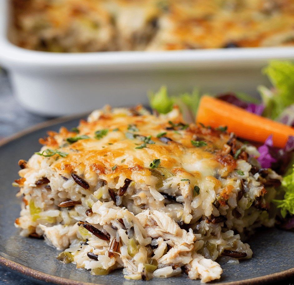 Chicken Wild Rice Casserole Recipe